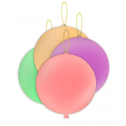 PALLONCINI PUNCHBALLS 50PZ 45CM FLUO ASSORTITI