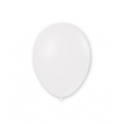 PALLONCINI PASTELLO 100PZ 26CM BIANCO