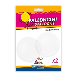 PALLONCINI 2PZ 83CM CRISTALLO TRASPARENTI