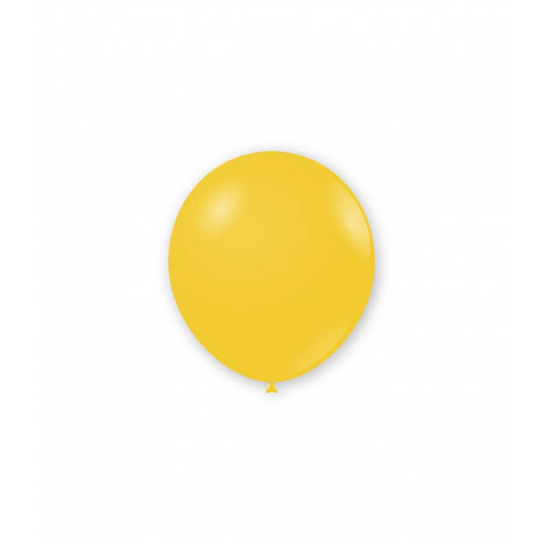 PALLONCINI PASTELLO 100PZ 13CM GIALLO