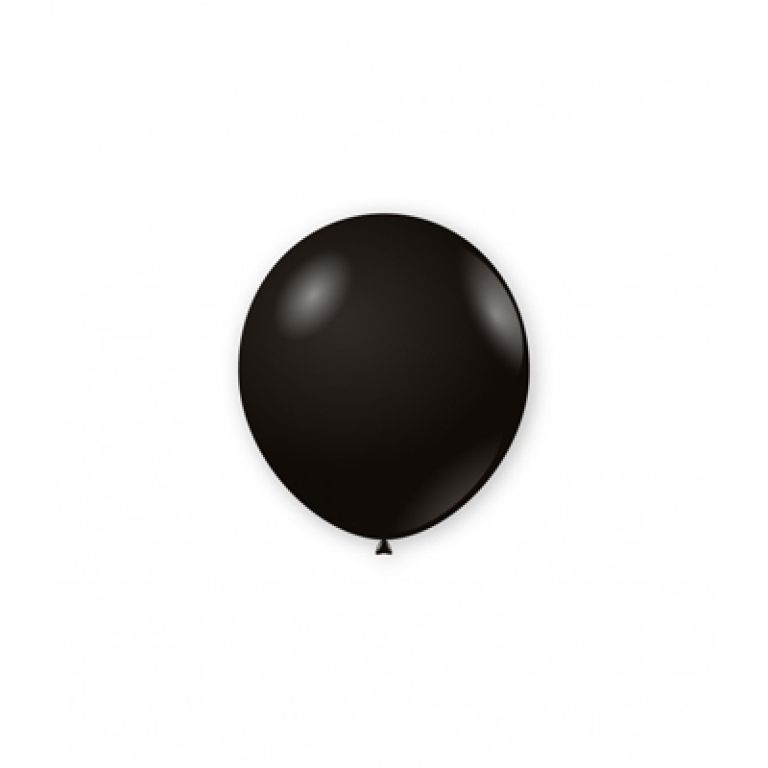 PALLONCINI PASTELLO 100PZ 13CM NERO