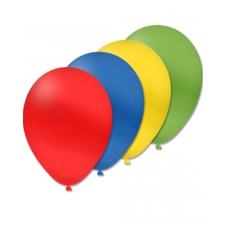 PALLONCINI 100PZ 20CM COLORI ASSORTITI