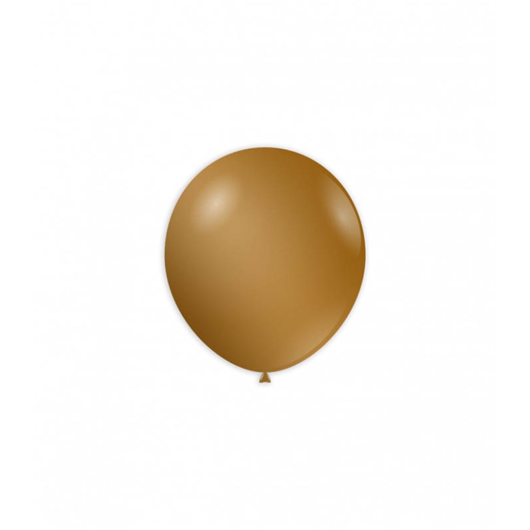 PALLONCINI METALIZZATI 100PZ 13CM ORO 66