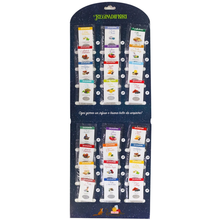CALENDARIO AVVENTO REGINA DI FIORI 24FLITRIX3GR