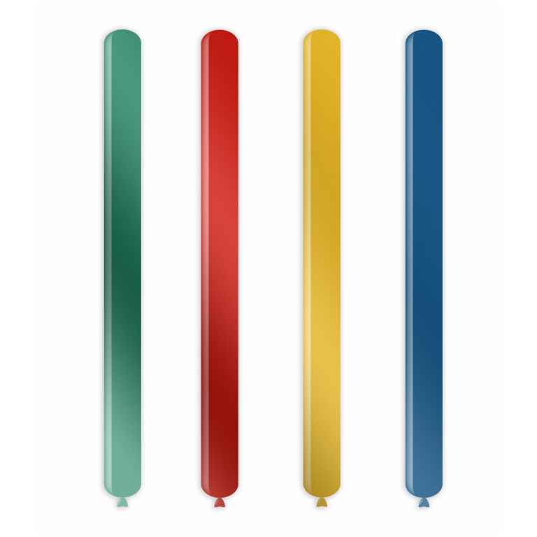 PALLONCINI MODELLABILI 100PZ METAL ASSORTITI BIO