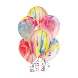 PALLONCINI GAS 100PZ MARMORIZZATI BIO