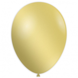 PALLONCINI METALIZZATI 100PZ 30CM MOSTARDA