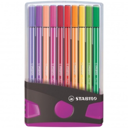 STABILO PEN 68 20 COLORI SCATOLA PLASTICA