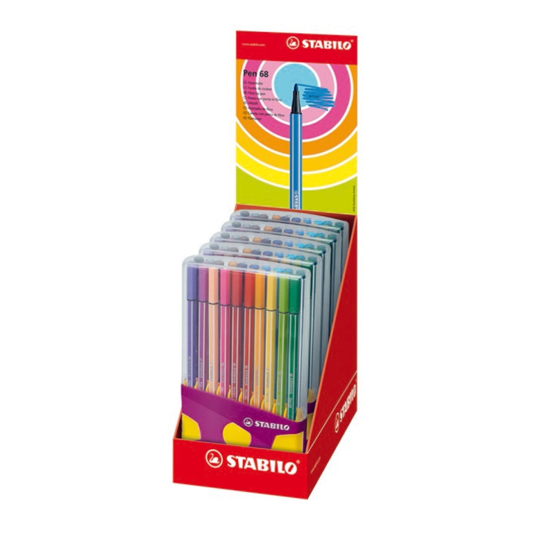 STABILO PEN 68 20 COLORI SCATOLA PLASTICA 2