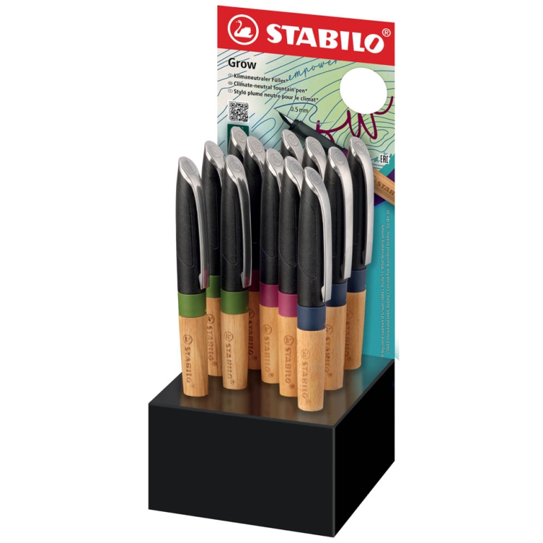 STABILO STILOGRAFICA GROW LEGNO 12PZ EXPO