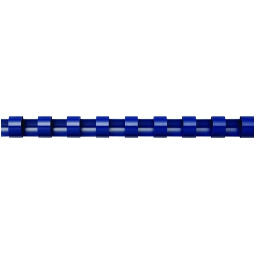 SPIRALI  8MM 100PZ BLU PLASTICA