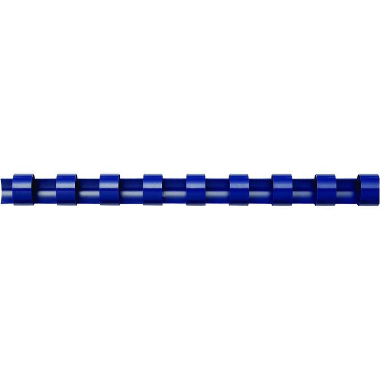 SPIRALI  8MM 100PZ BLU PLASTICA