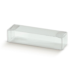 SCATOLE TRASPARENTI PET  10PZ 90X30X20 PORTACONFETTI