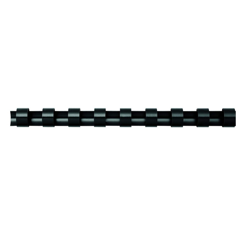 SPIRALI 14MM 100PZ NERO  PLASTICA