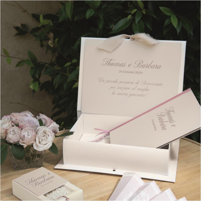SCATOLE FIBRA BIANCO 10PZ 145X145X40 BOOK 2