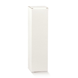 SCATOLA 1 BOTTIGLIA FIBRA BIANCO 90X90X340