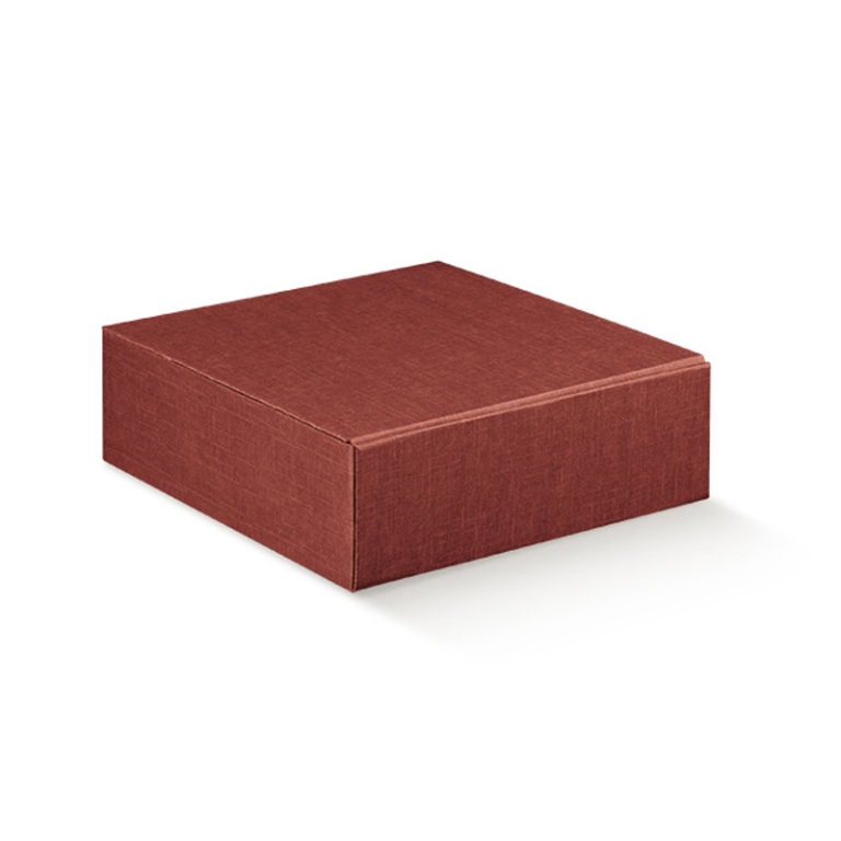 CANTINETTA 3 BOTTIGLIE SETA BORDEAUX 35X32X10,5CM