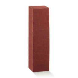 SCATOLA 1 BOTTIGLIA MAGNUM SETA BORDATO 115X115X430