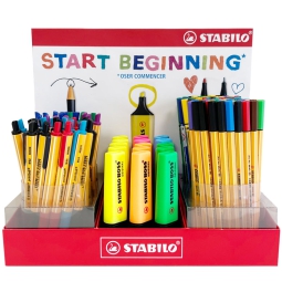 START BEGINNING COLORI ASSORTITI EXPO STABILO