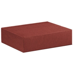 CANTINETTA 3 BOTTIGLIE   SETA BORDEAUX 34X28X9CM