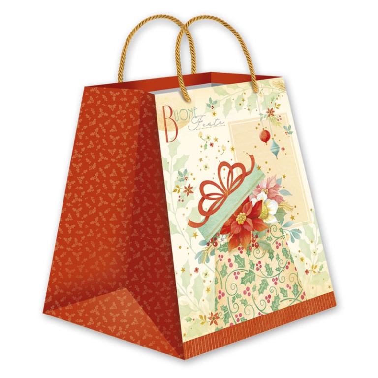 SHOPPER PANETTONE 25X24,5X35CM