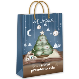 SHOPPER 47X33X10,5CM NATALE DEBORA BEE