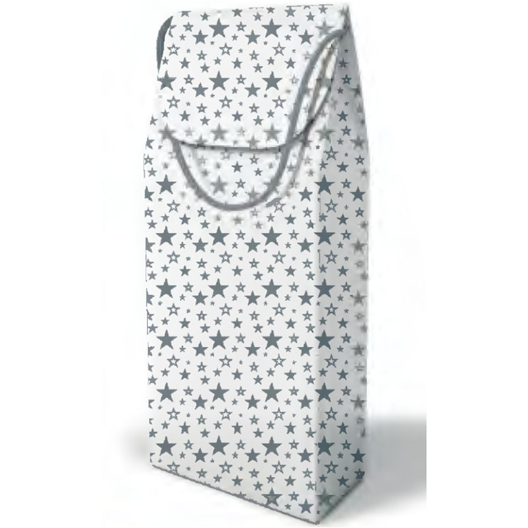 SCATOLA BOTTIGLIA 11X9H35CM WINE STELLE