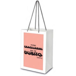 SHOPPER 18,5X23X10CM SNAPPY M