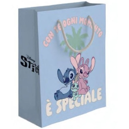 SHOPPER STITCH 26X32X12CM OGNI MOMENTO È SPECIALE