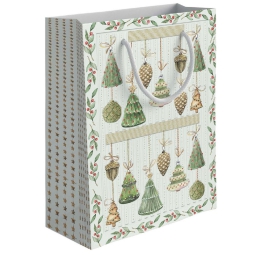 SHOPPER 26X12H32CM NATALE ALBERELLI
