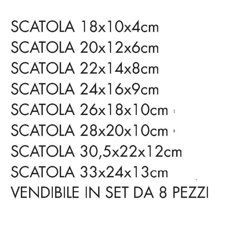 SCATOLA SET 8PZ DECORO   XMAS ROSSA 2
