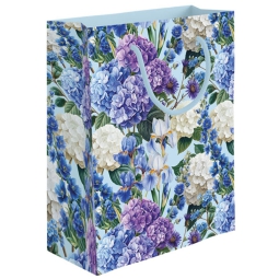 SHOPPER 31,5X12H45CM ORTENSIE VIOLA BLU
