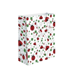 SHOPPER 26X12H32CM COCCINELLE FONDO BIANCO