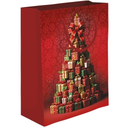 SHOPPER 31,5X12H45CM DONI ALBERO VERNICE UV