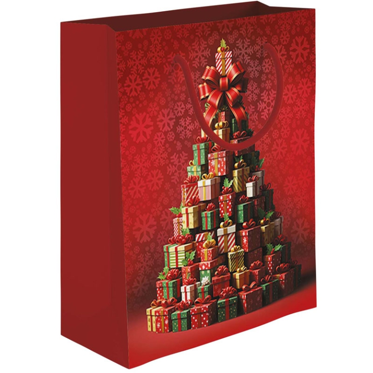 SHOPPER 31,5X12H45CM DONI ALBERO VERNICE UV
