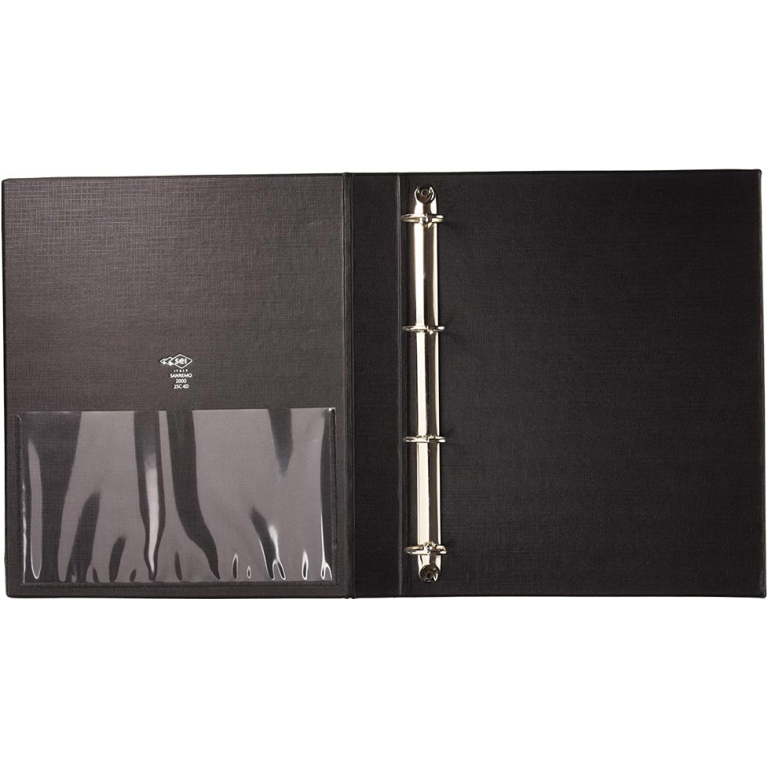 RACCOGLITORE AD ANELLI 22X30 25MM SANREMO NERO 2