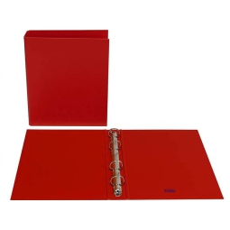 RACCOGLITORE AD ANELLI A5 15X21 ROSSO 4A ECONOMICO