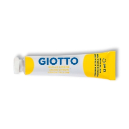 TEMPERE TUBO4 GIALLO LIMONE 6PZ 12ML GIOTTO