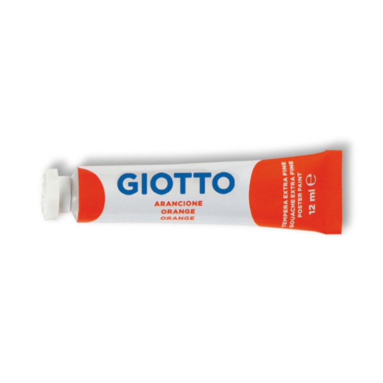 TEMPERE TUBO4 ARANCIO 6PZ 12ML GIOTTO