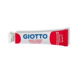 TEMPERE TUBO4 ROSSO CARMINIO 6PZ 12ML GIOTTO