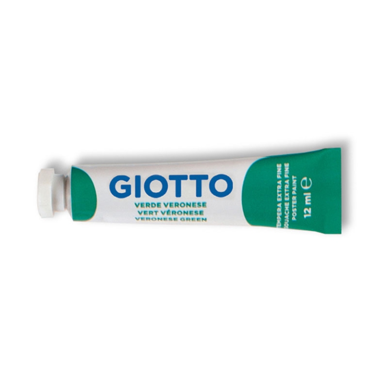 TEMPERE TUBO4 VERDE VERONESE 6PZ 12ML GIOTTO