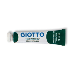 TEMPERE TUBO4 VERDE SMERALDO 6PZ 12ML GIOTTO