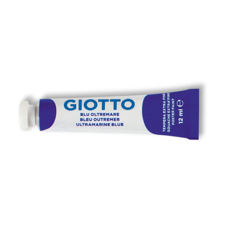 TEMPERE TUBO4 BLU OLTREMARE 6PZ 12ML GIOTTO