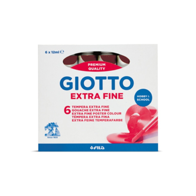 TEMPERE TUBO4 TERRA SIENA BRUCIATA 6PZ 12ML GIOTTO 2