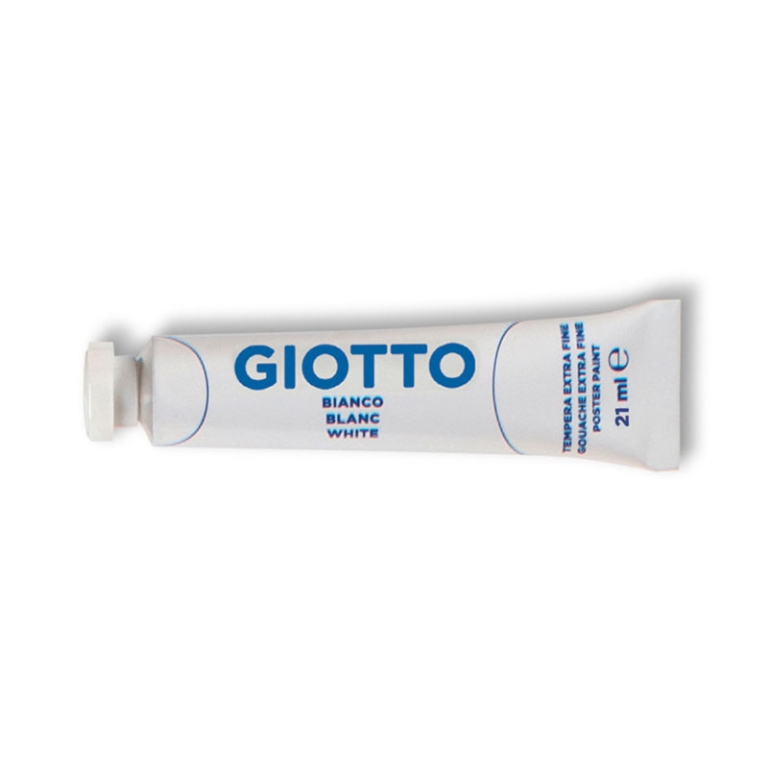 TEMPERE TUBO7 BIANCO 6PZ 21ML GIOTTO