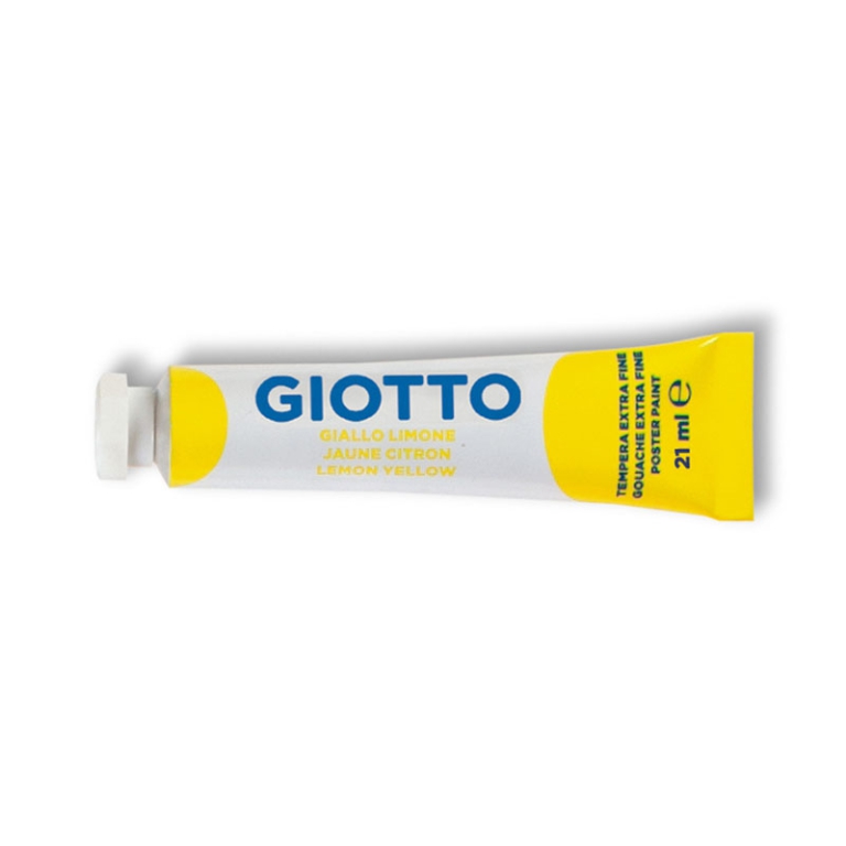 TEMPERE TUBO7 GIALLO LIMONE 6PZ 21ML GIOTTO