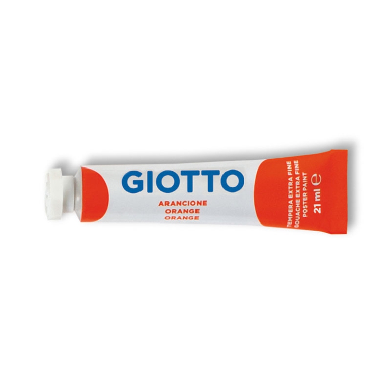 TEMPERE TUBO7 ARANCIO 6PZ 21ML GIOTTO