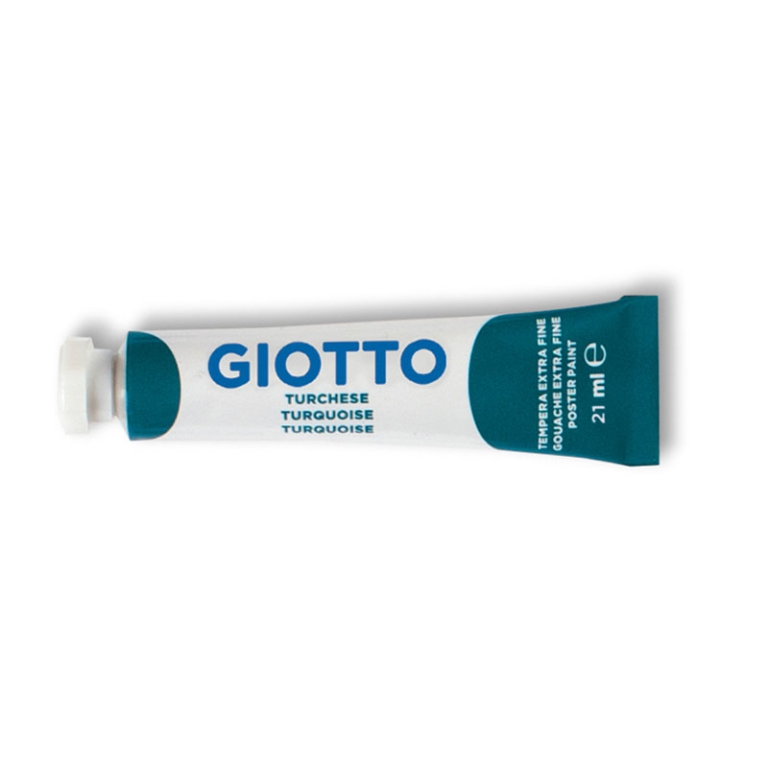 TEMPERE TUBO7 TURCHESE 6PZ 21ML GIOTTO