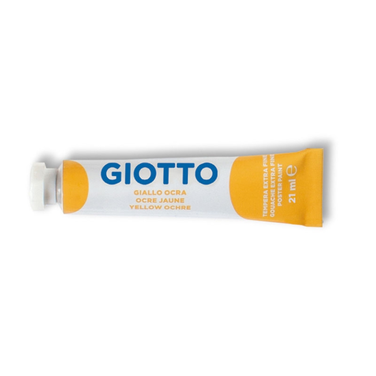 TEMPERE TUBO7 OCRA GIALLA 6PZ 21ML GIOTTO