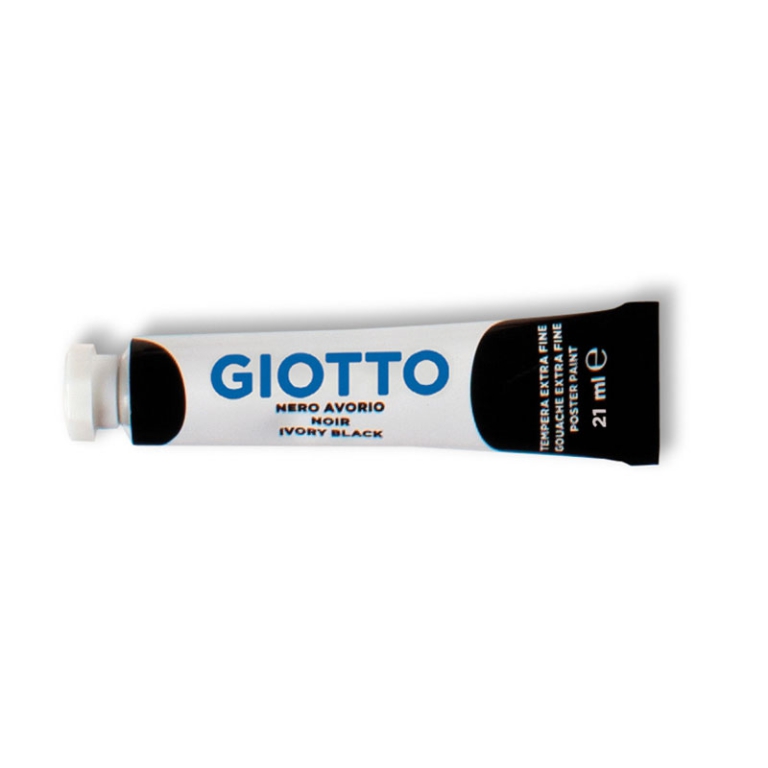 TEMPERE TUBO7 NERO 6PZ 21ML GIOTTO